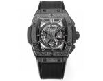 Hublot Mens Watch SPIRIT OF BIG BANG Black Resin with diamond diameter 45mm Watch